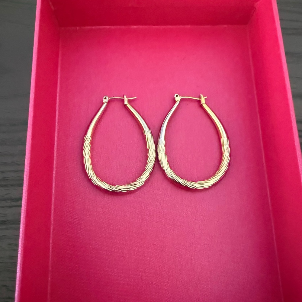 Elegant Gold Hoop Earrings
